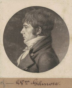 William Gilmor by Charles B. J. Févret de Saint-Mémin, created 1803, in mezzotint and engraving in black on wove paper mounted to brown wove paper. Download thi — Charles B. J. Févret de Saint-Mémin Wallpaper