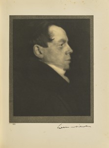 William Nicholson by Alvin Langdon Coburn, created negative February 3, 1908; print 1913. Download this artwork as a high-resolution wallpaper for desktop, tabl — Alvin Langdon Coburn Wallpaper
