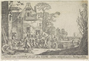 Winter by Wenceslaus Hollar, created 1629, in paper; etching. Download this artwork as a high-resolution wallpaper for desktop, tablet, or mobile. — Painting Picture
