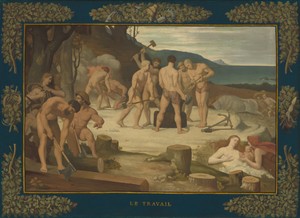 Work by Pierre Puvis de Chavannes, created c. 1863, in oil on canvas. Download this artwork as a high-resolution wallpaper for desktop, tablet, or mobile. — Pierre Puvis de Chavannes Wallpaper