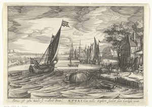 Zomer by Robert de Baudous, created 1591 - 1618, in paper; engraving. Download this artwork as a high-resolution wallpaper for desktop, tablet, or mobile. — Travel Background