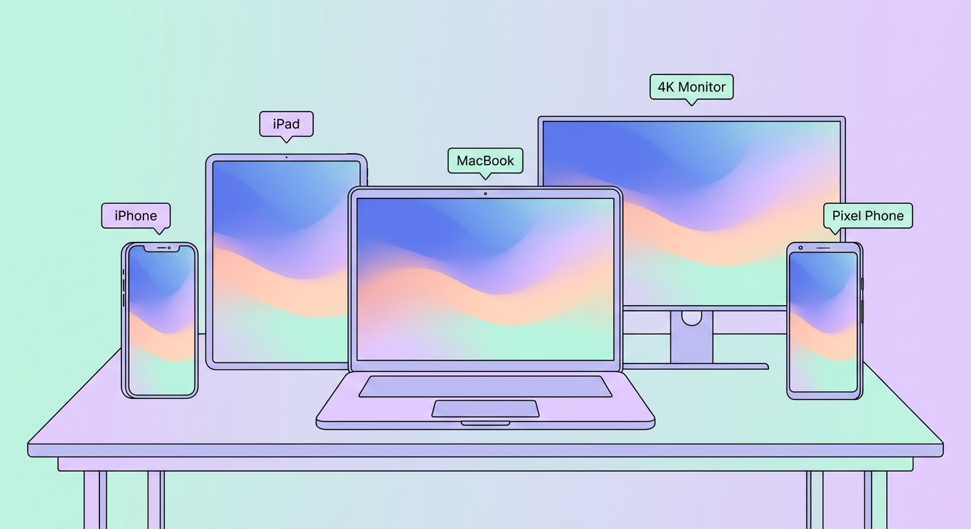 Wallpaper Resolution by Device — 2026 Reference
