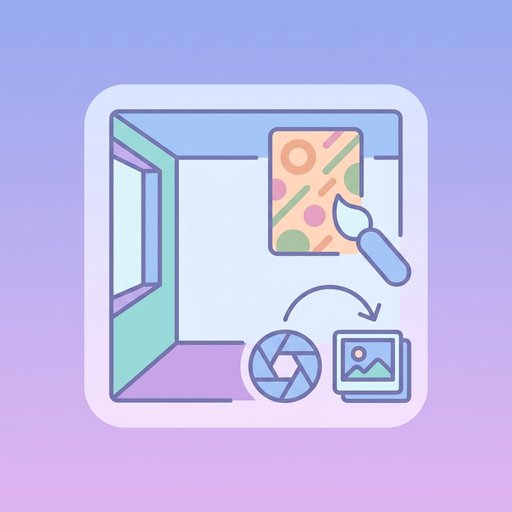 Wallpaper Preview on Wall — wallpaper editing tool
